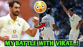 "My battle with Virat..." Starc on Virat Kohli! | Mitchell Starc India Vs Australia Cricket News