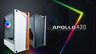 AZZA APOLLO 430  Mid-Tower Gaming Case