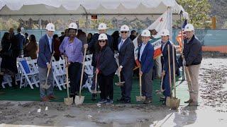 Groundbreaking of Oceanside’s newest affordable housing project, the 60-home Greenbrier Village