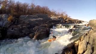 Kayaking - Running the VA Lines - Great Falls, Potomac MD