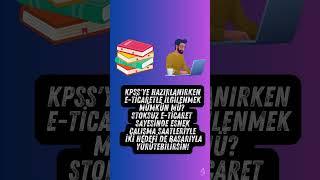 KPSS'ye Hazırlanırken Ek Gelir Fırsatı: Stoksuz E-Ticaret