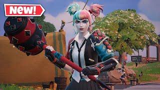 NEW KARUTA HARLEY QUINN Skin Gameplay In Fortnite!