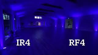 Both Lighting ir4 and rf4 demo in master slave mode!