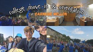 COLLEGE VLOG | Moving in & Orientation @ CMU