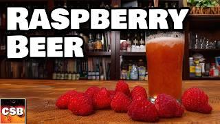 Let's Make Raspberry Beer - Is This Even Safe to Drink?