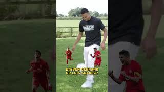 Trent Alexander-Arnold had some hard choices to make on Liverpool legends   #shorts #football