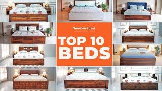 Top 10 Wooden Beds that will Amaze You | WoodenStreet | 2024