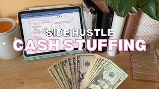 Side Hustle Cash Stuffing | April 2022 | Kimberly Budgets