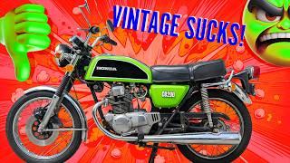 Vintage Motorcycles are Overrated | Top 5 Reasons