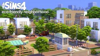 Green Neighborhood | Stop Motion build | The Sims 4 | NO CC