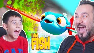 UÇAĞA BİNEN UÇAN BALIK! | I AM FISH 5. BÖLÜM