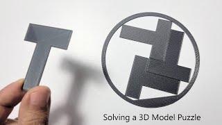 Solving a 3D Model Puzzle