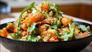 How I made this Roasted Butternut Squash and Quinoa with apples Recipe taste so good and healthy