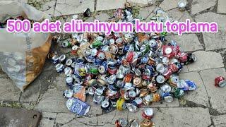 500 alüminyum kutu kaç kilo geldi. #scrap #hurda #ekgelir #aluminium #aluminyum #aluminum