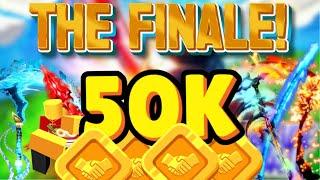 0 TO 50K RAP BLADE BALL TRADING SERIES! | FINALE! 