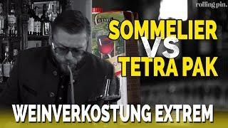 Weinverkostung EXTREM: guter Rotwein aus dem TETRAPACK?