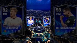 92 De bruyne vs 93 Sergej savic  #fcmobile #fifamobile #viral #shorts #youtubeshorts