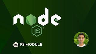 Node.js Tutorial - 26 - fs Module