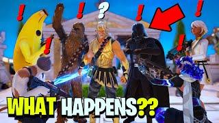 What Happens if ALL Bosses & NPCs Meet in Fortnite Chapter 5 Season 2!