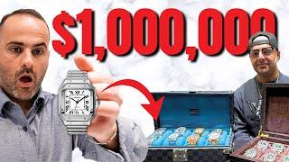 He Went From a Cartier Santos to a $1,000,000 Watch Collection!