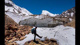 Himalayan Glacier - Kalindi Khal Trek -  Uttarkashi - Uttrakhand - India / Most Difficult Trek