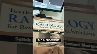 Best books for radiology student #radiologycareer #viralshort #viralreels #bestbook #radiologybooks