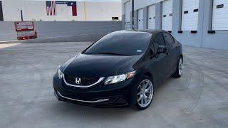 New wheels on my 2013 Honda civic! | Aodhan AFF7