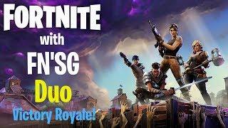 Fortnite Battle Royale Gameplay - Duo Victory Royale | w FNSG