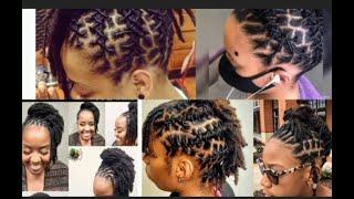 30 Short dreadlocks StylesFor Women2021//LOCS STYLES//Starter locs