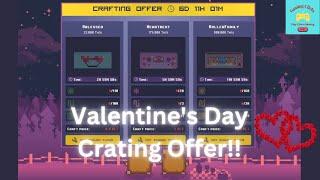 Roller Coin - New Valentine Crafting Offer!! Is it Worth It? In depth breakdown!!