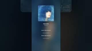 VOIDED - Paint With | 가사 (Lyrics) #Shorts