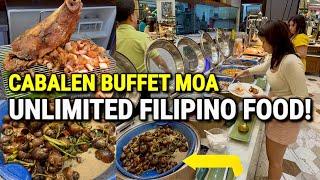 UNLIMITED FILIPINO FOOD at CABALEN, SM Mall of Asia – Best Affordable Buffet in the Philippines!