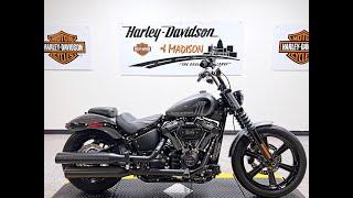 2022 SOFTAIL STREET BOB 114 GAUNTLET GRAY METALLIC