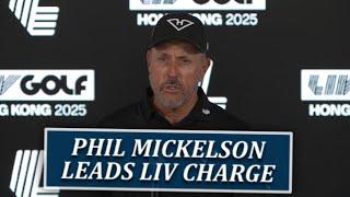 Phil Mickelson Leads LIV Golf Charge, Explains Growth w/ HyFlyers GC