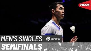 LI-NING China Masters 2024 | Shi Yu Qi (CHN) [1] vs. Jonatan Christie (INA) [6] | SF