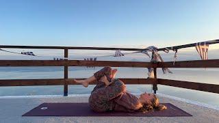 10 Min Gentle Yoga  Evening & Bedtime Yoga I Music Only