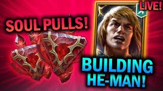 SOULSTONE PULLS, Building He-Man, F2P Account Update! - Raid Shadow Legends