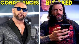 Condolences to Batista…Paul Heyman Blocks Roman…Prayers for WWE Legend…Wrestling News