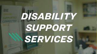 Welcome to Disability Support Services