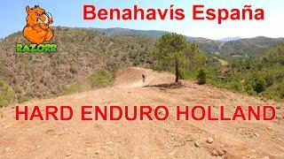 Riding enduro with Razorr Tours in Spain