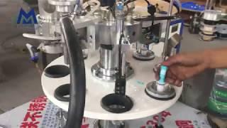 MIC R30I 5ml tube filling sealing testing video