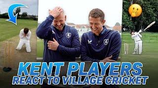 KENT CRICKETERS react to FUNNY VILLAGE VIDEOS