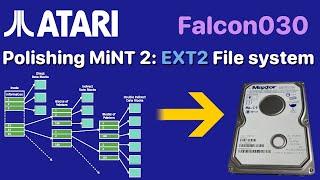 Atari,   adding an Ext2 file system to MiNT with Hatari