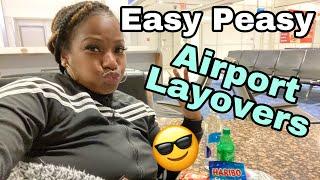 Airport Layover? No Problem! Learn How To LayOver Like A Pro!  Eat Sleep Rest During Your Layover