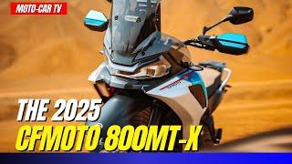 2025 CFMOTO 800MT-X: The Ultimate Adventure Bike for the Money! | MOTO-CAR TV