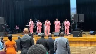 The Group Fire singing "I love Him" @ Genesis Production event 9-2024 (Rec by TIHP) Video 1