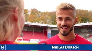 Niklas Dorsch vor dem Auswärtsspiel beim 1.FC Köln