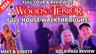 Woods Of Terror's OPENING NIGHT 2024: FULL House POV's, Scare Actors, Gold Pass & More!