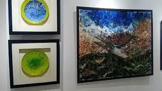 painting exhibition Gurukul art gallery Kanpur monsoon show Kajari  - 22