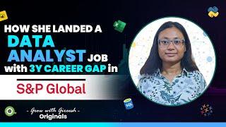 How Rashi Landed a Data Analyst Job with 3Y Career Gap in S&P Global | Career Gap | Success Story